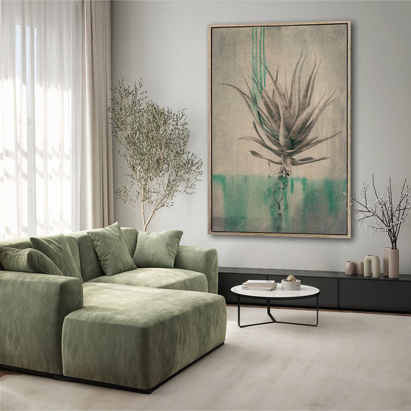 Sage Aloes - 100x150cm Art Print