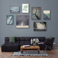 Calm, Mixed Gallery Wall - 7x Art prints