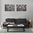 Mono Ferns&Trees - 2x Large Art prints
