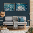Infinite Blue - 2x Large Art prints, set 2