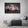 King on Gray 3 - 100x150cm Art print