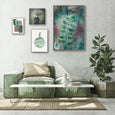 Lush, Mixed Gallery Wall - 4x Art prints