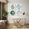 Meander - 4x Square Art prints