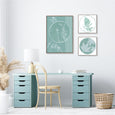 Meander set 2 - 3x Art prints