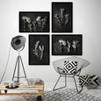 Monochrome Pins - 4x A2 Art Prints