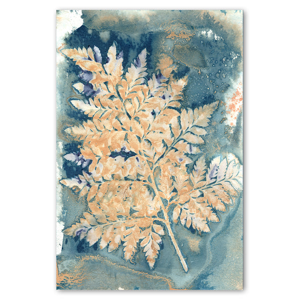 Botany Blue 2 - 1x A4 Art Print, Unframed - ON SALE
