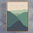 Calm, Mixed Gallery Wall - 7x Art prints