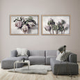 Pale Proteas - 2x Large Art Prints, set 3