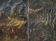 Earthy Ferns - 2x Large Art prints, set 1