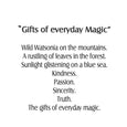 The Gifts of Everyday Magic Art print