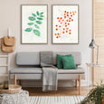 Flourish - 2x Large Art prints, set 5