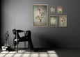Foraged Gallery Wall - 5x Art prints, set 3