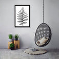 Black and White Greenery - 1x Large Art print