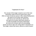 Supplication for Peace Art print