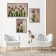 Watercolour Wash Tulips - 3x Art prints, various sizes