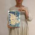 Print Sale - Botany Blue 1 - A4 - Unframed