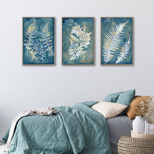 Botany Blue - 3x A2 Art prints