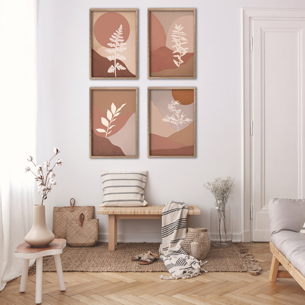 Colour Field Botanical - 4x A2 Art Prints