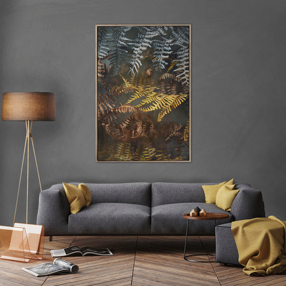 Earthy Ferns 1 - 100x150cm Art print