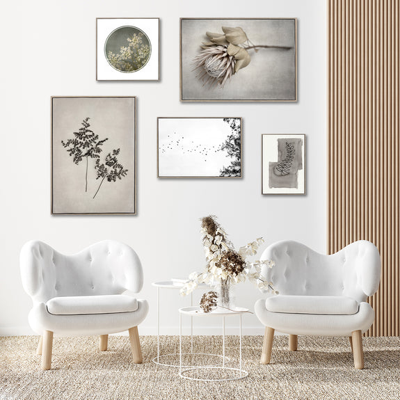Ethereal, Mixed Gallery Wall - 5x Art prints