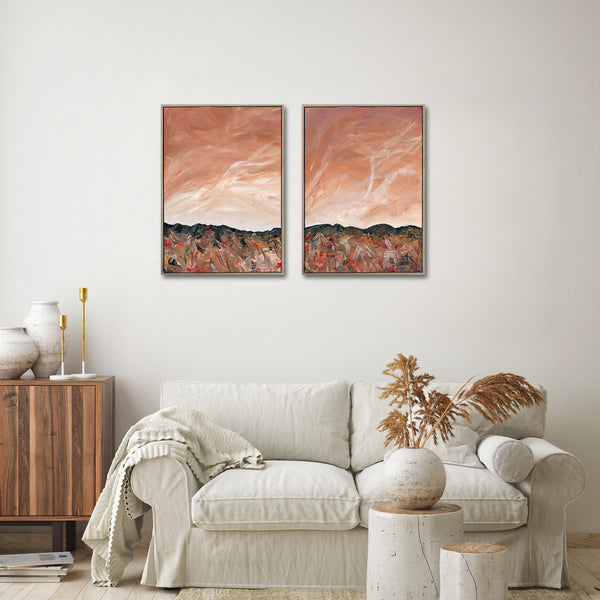 Impressions Warm Land - 2x A2 Art Prints