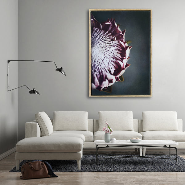 King on Gray 2 - 100x150cm Art print