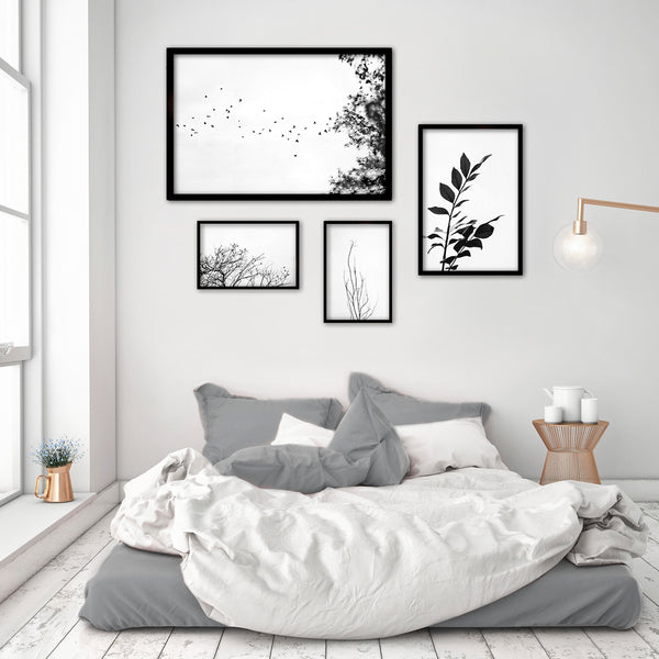 Land Ink Gallery Wall - 4x Art prints