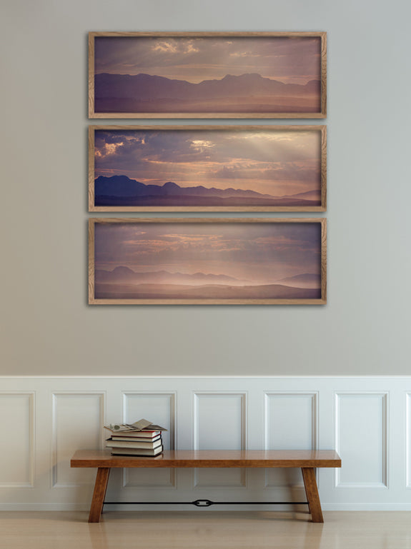 Misty mountains - 3x Large Art prints