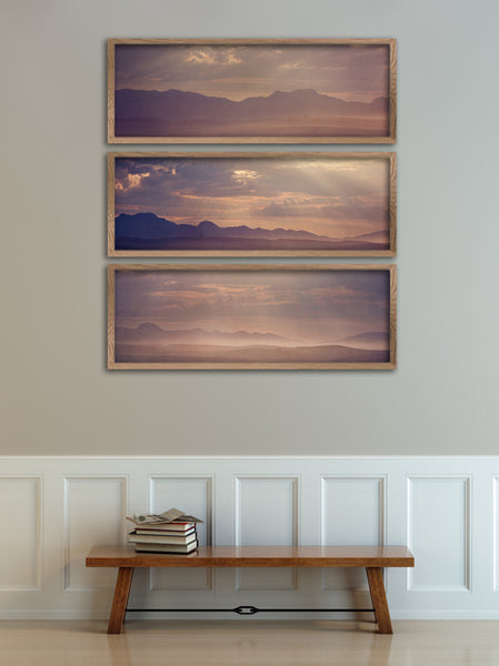 Misty mountains - 3x Large Art prints