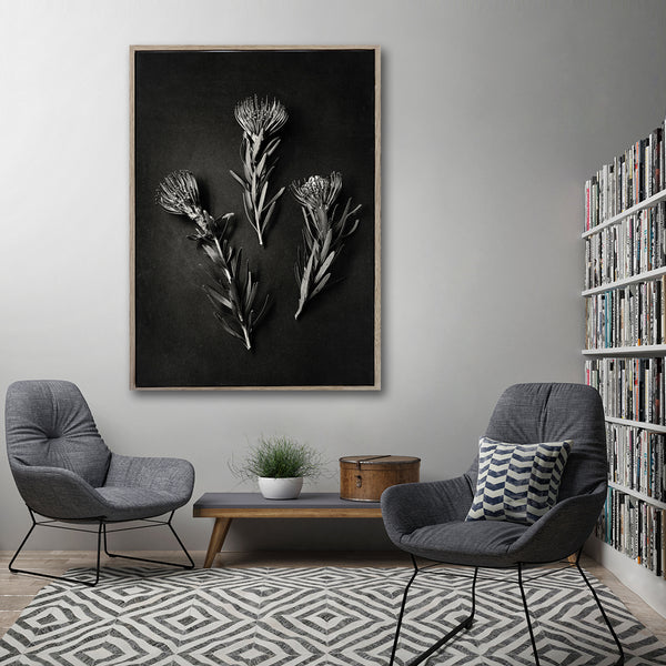 Mono Pins PT - 100x150cm Art print