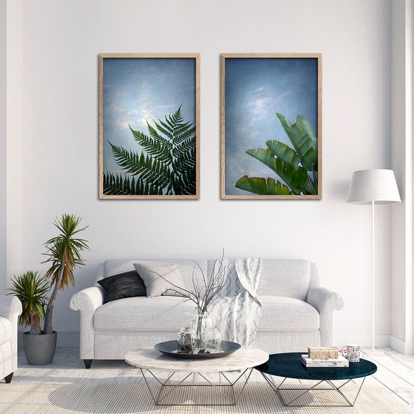 Mansion of the Sky - 2x Large Art prints, colour