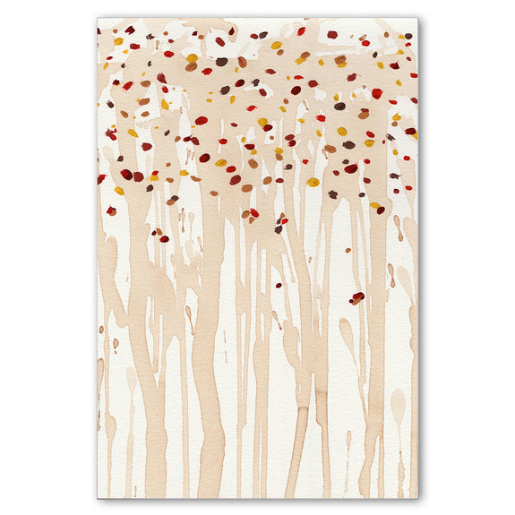 Seasonal Trees 3 - 1x A4 Art Print, Unframed - ON SALE