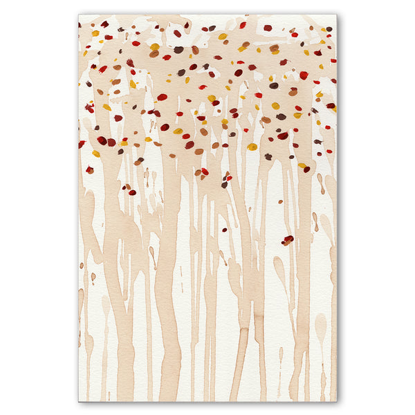 Seasonal Trees 3 - 1x A4 Art Print, Unframed - ON SALE