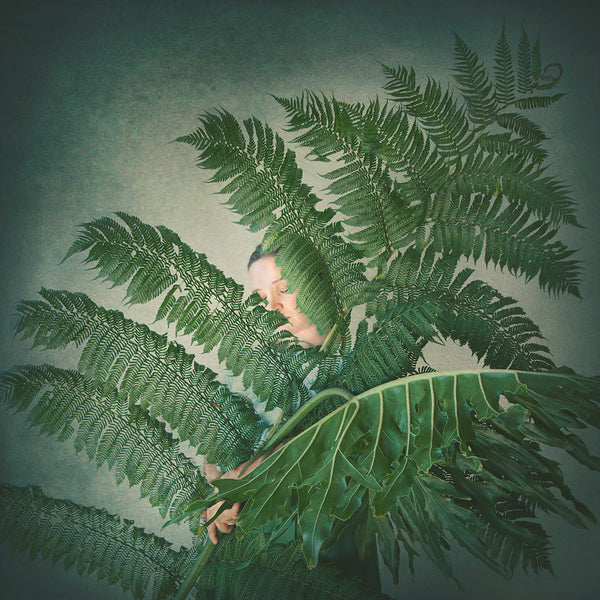 Plant Girl Art print