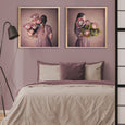 Protea Girl - 2x Square Art prints