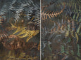Earthy Ferns - 2x Large Art prints, set 1