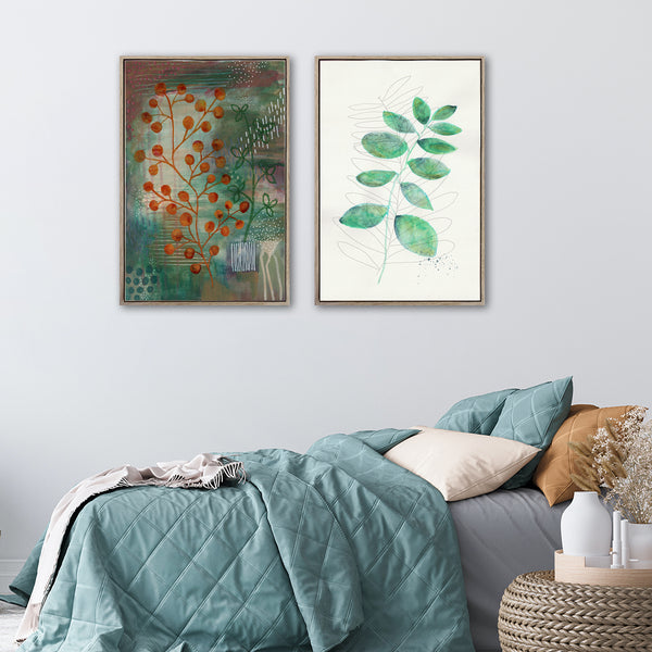 Flourish - 2x Large Art prints, set 3