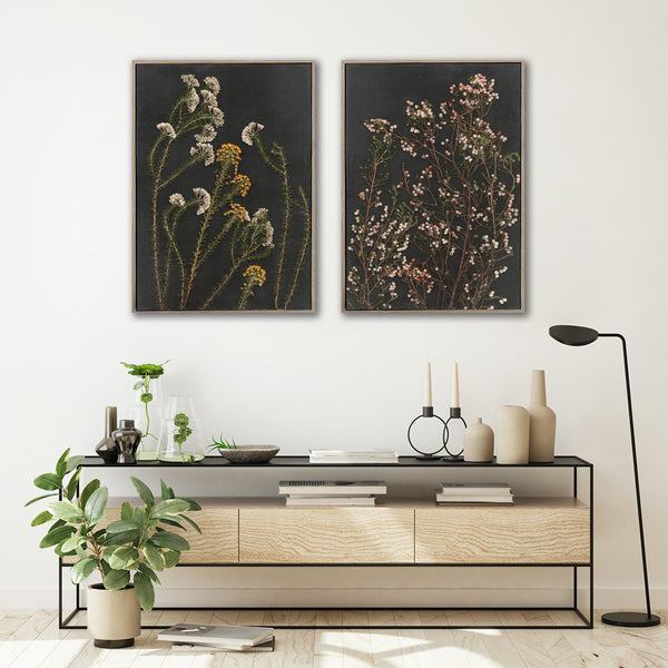 Night Garden - 2x Large Art prints, set 2